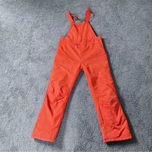 Arctix orange cold weather snow bib overalls youth XL
